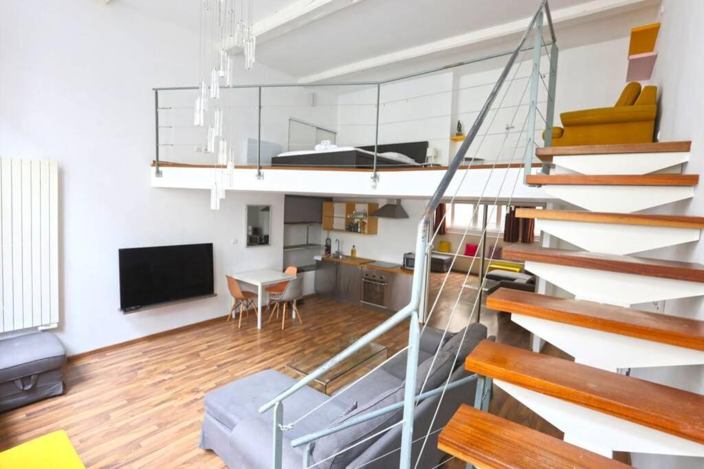 Ferienwohnung Ideal Pros Et Tourisme - Le Loft De Guise Avec Parking Prive Nancy Exterior foto